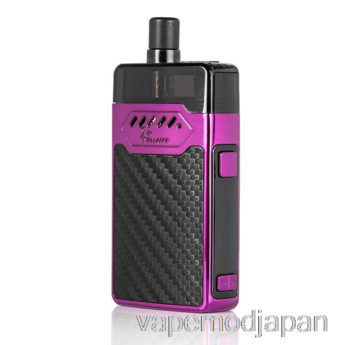 Vape Mod Hellvape Grimm 30w ポッド システム パープル カーボンファイバー
